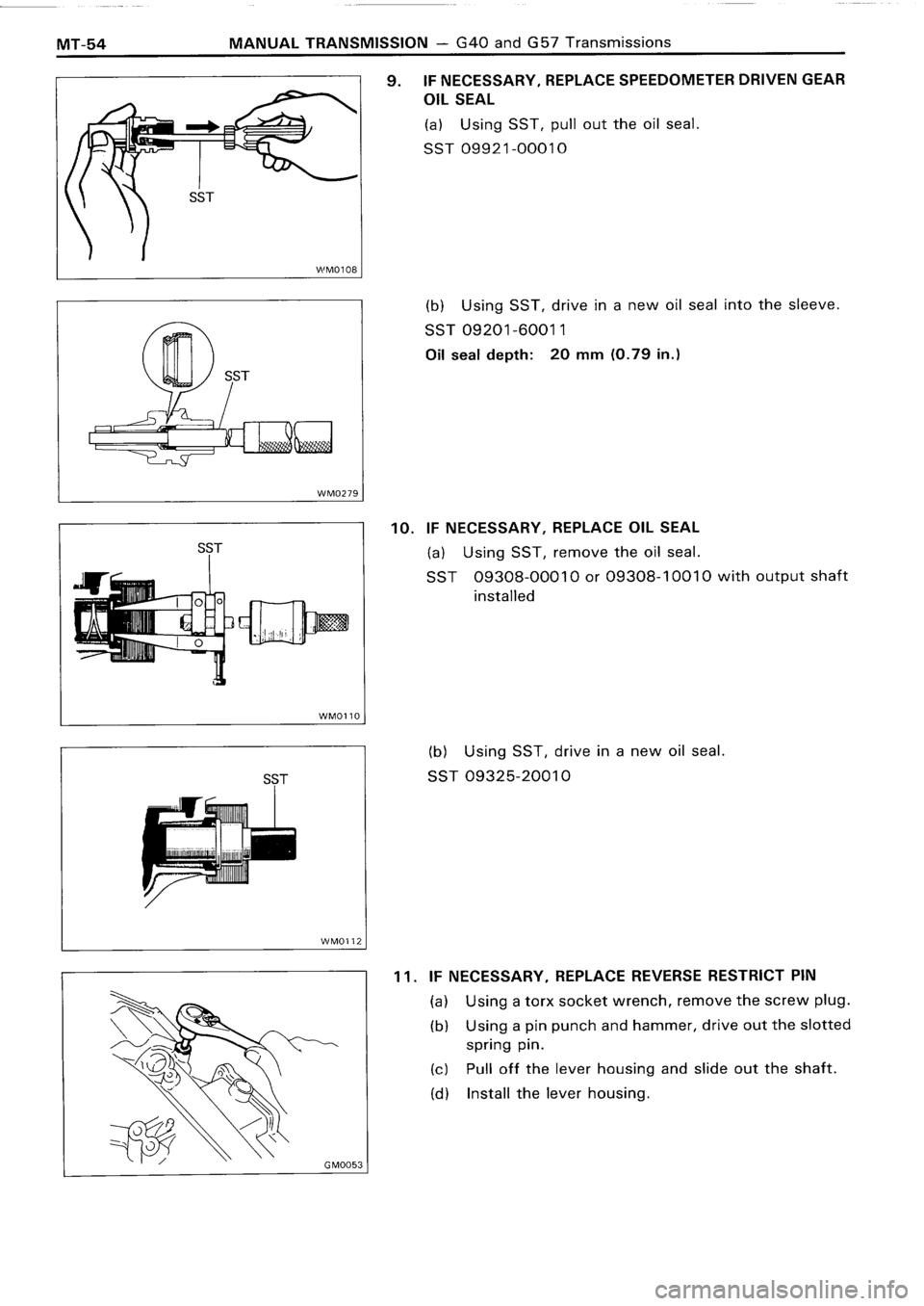 TOYOTA 4RUNNER 1986  Service Repair Manual 