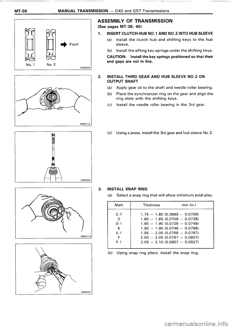 TOYOTA 4RUNNER 1986  Service Repair Manual 