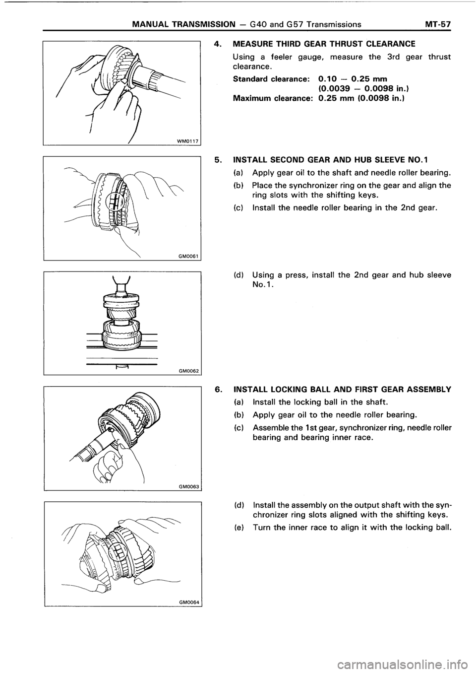 TOYOTA 4RUNNER 1986  Service Repair Manual 