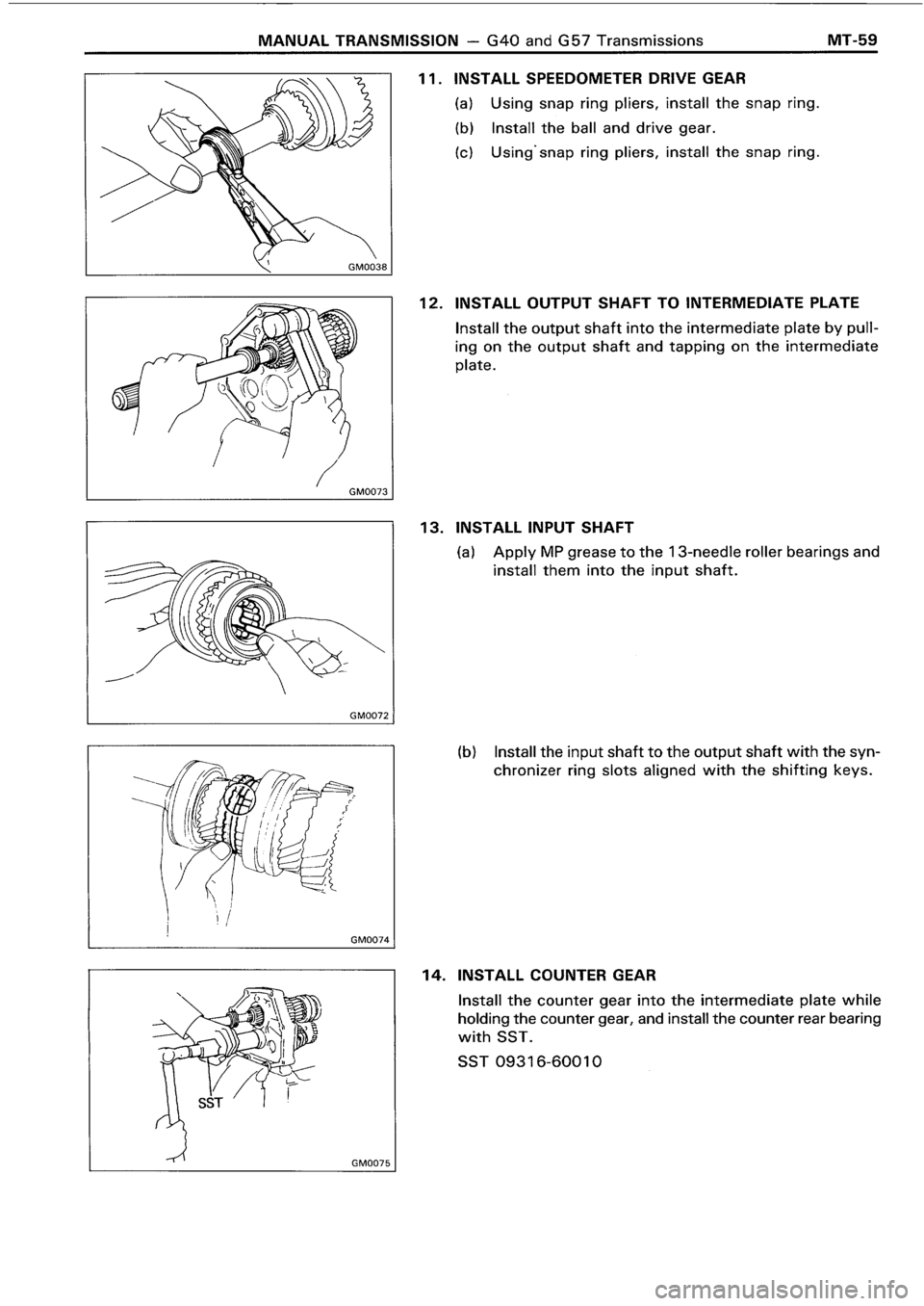 TOYOTA 4RUNNER 1986  Service Repair Manual 