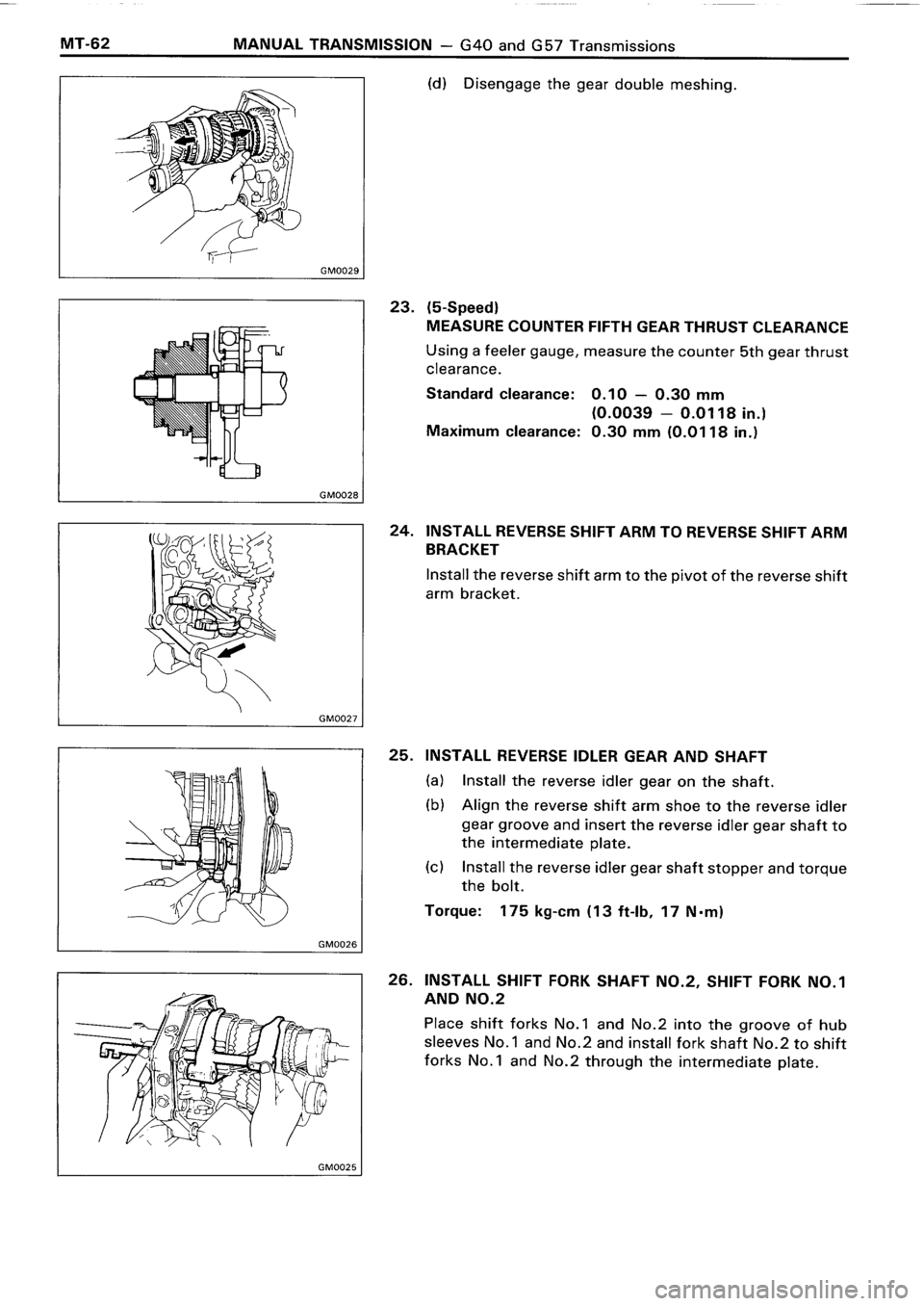 TOYOTA 4RUNNER 1986  Service Repair Manual 