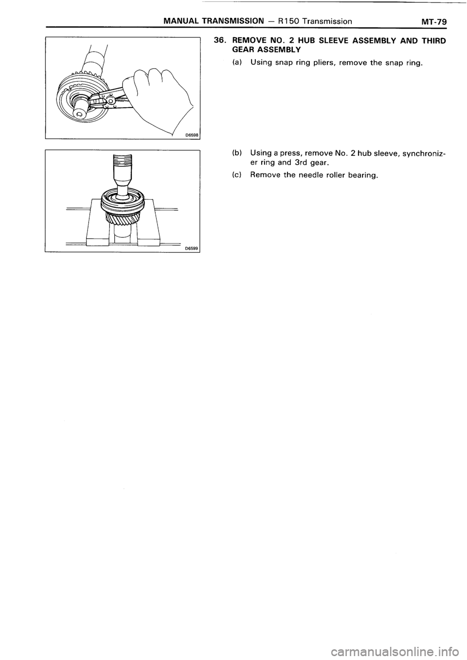 TOYOTA 4RUNNER 1986  Service Repair Manual 
