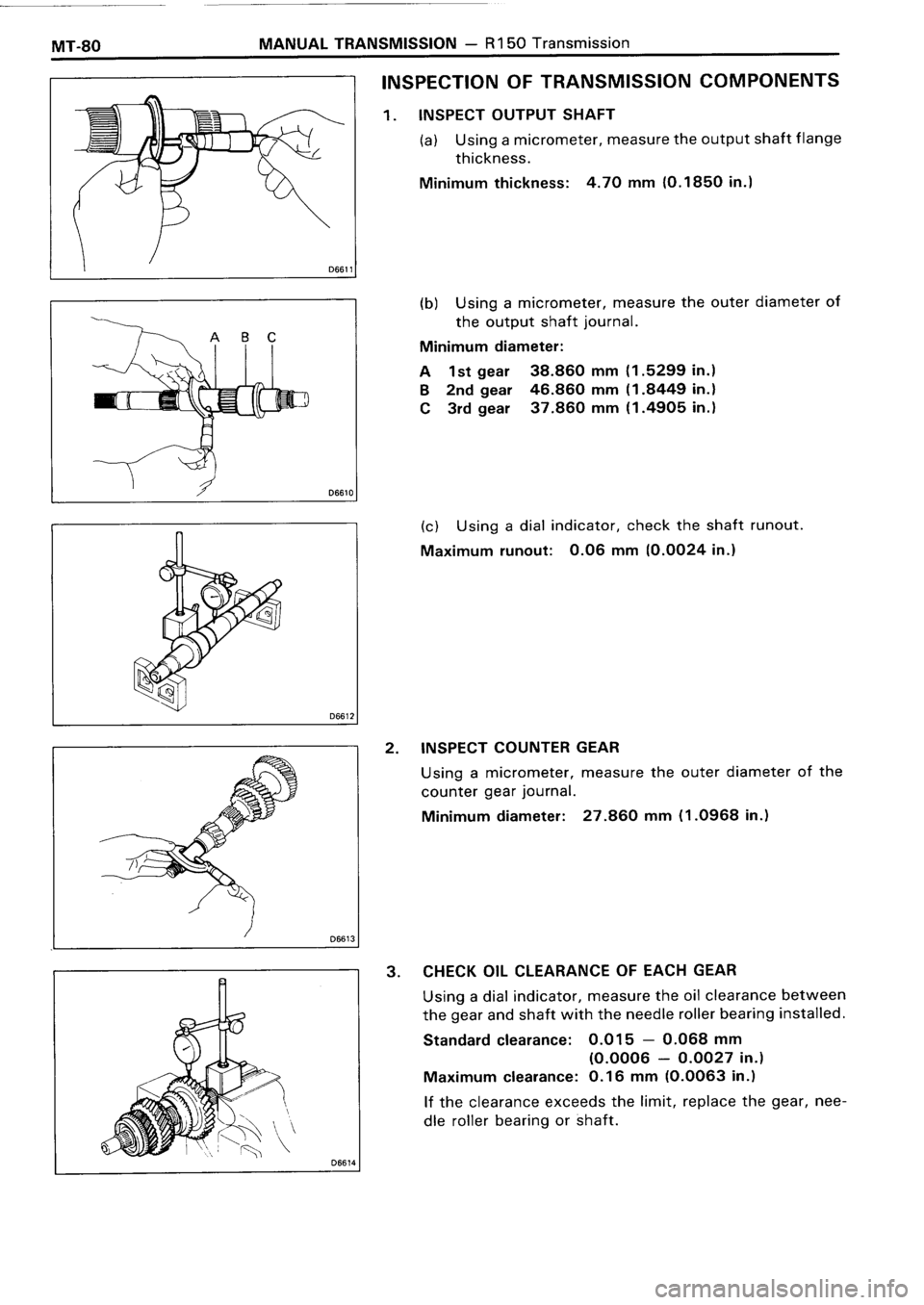 TOYOTA 4RUNNER 1986  Service Repair Manual 