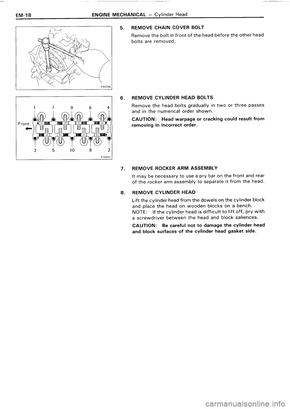 TOYOTA 4RUNNER 1986  Service Repair Manual 