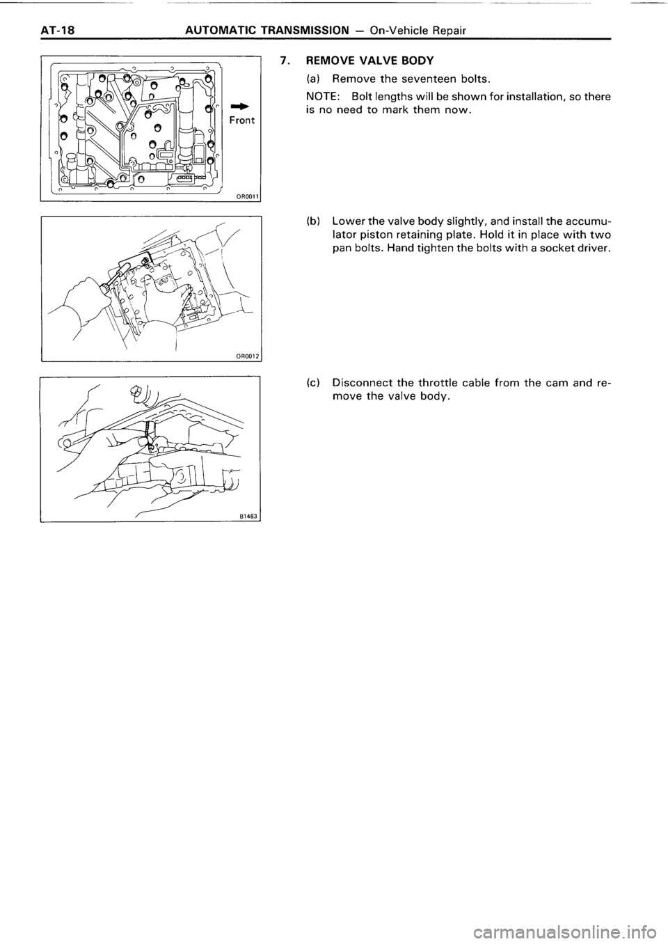 TOYOTA 4RUNNER 1986  Service Repair Manual 
