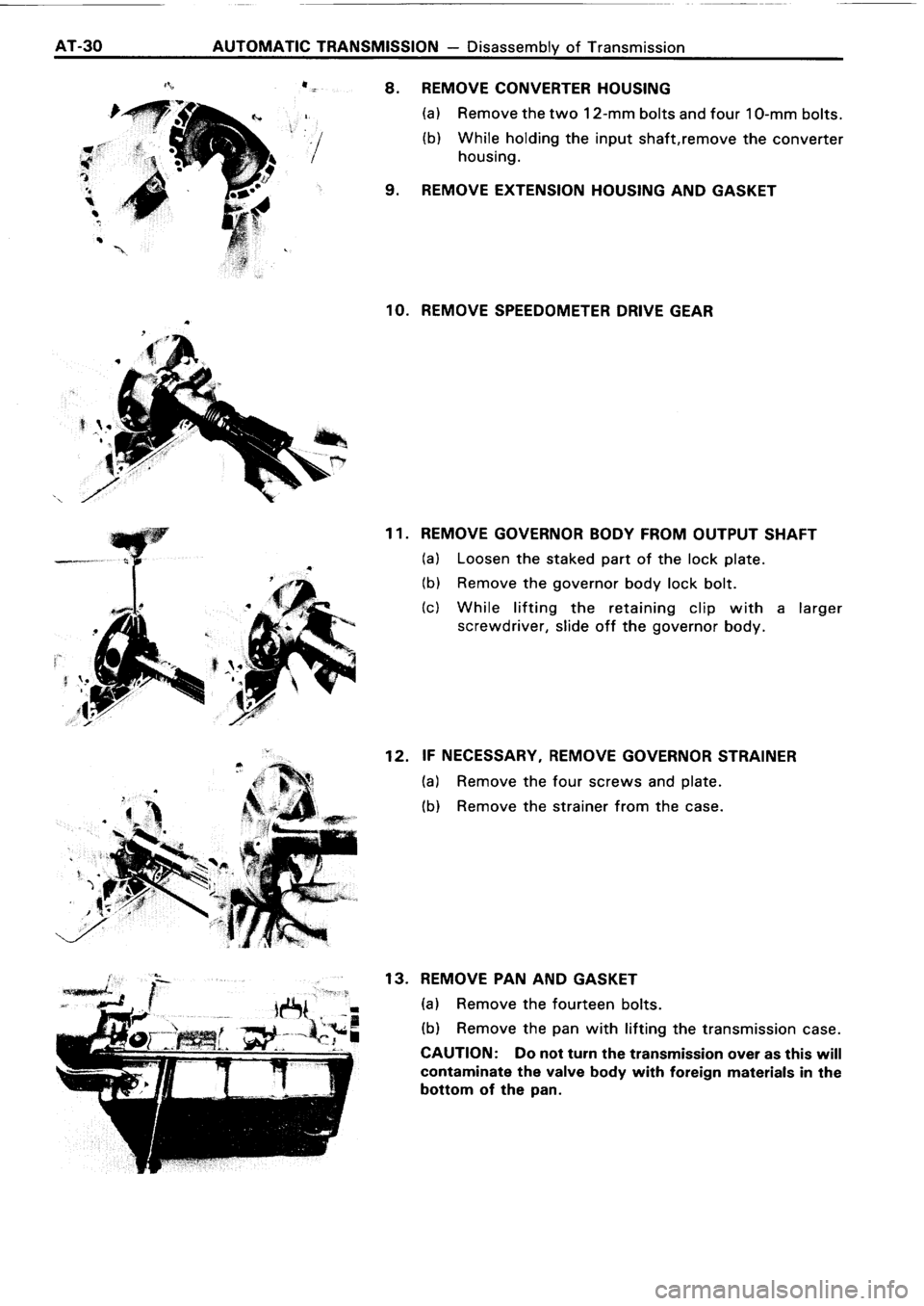 TOYOTA 4RUNNER 1986  Service Repair Manual 