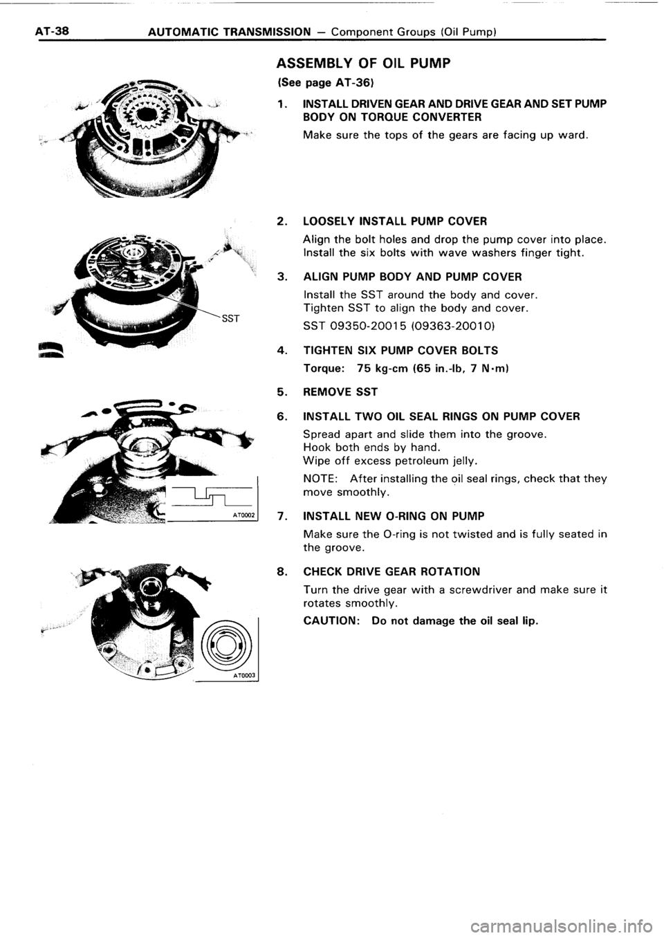 TOYOTA 4RUNNER 1986  Service Repair Manual 