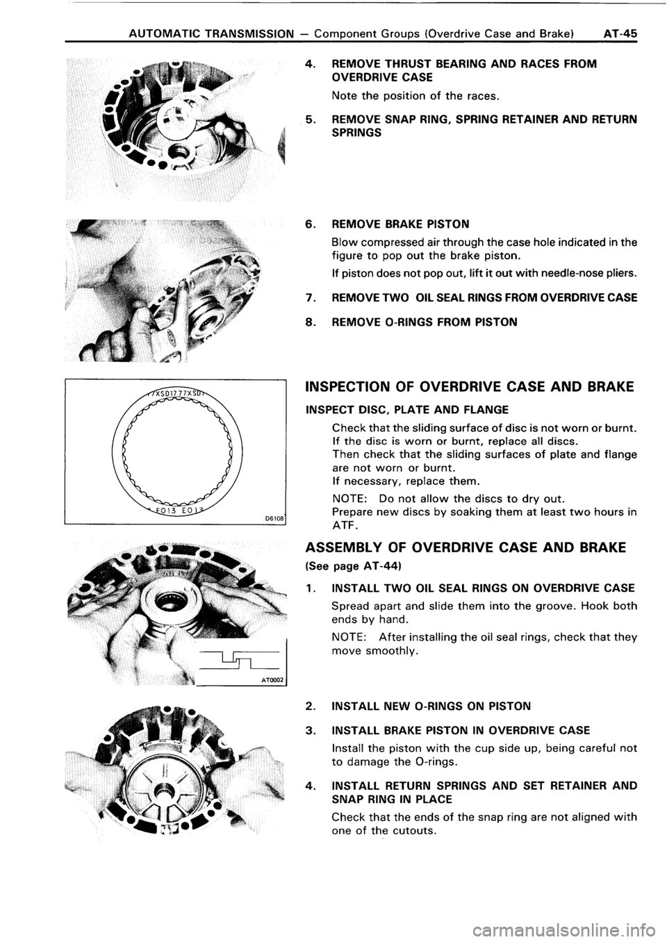 TOYOTA 4RUNNER 1986  Service Repair Manual 