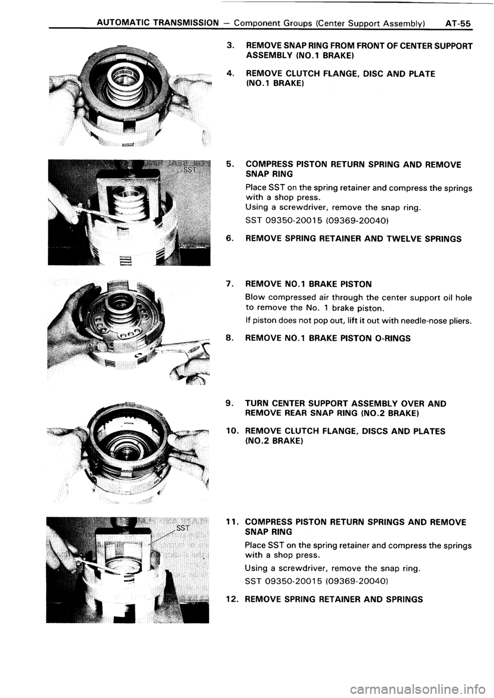 TOYOTA 4RUNNER 1986  Service Repair Manual 