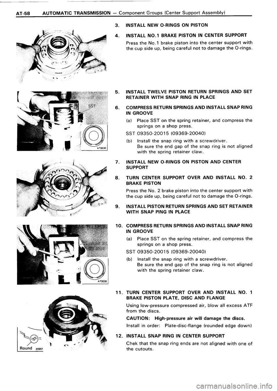 TOYOTA 4RUNNER 1986  Service Repair Manual 