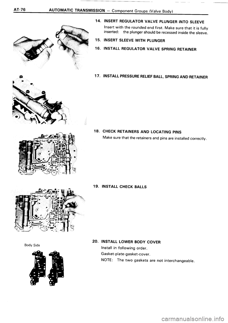 TOYOTA 4RUNNER 1986  Service Repair Manual 