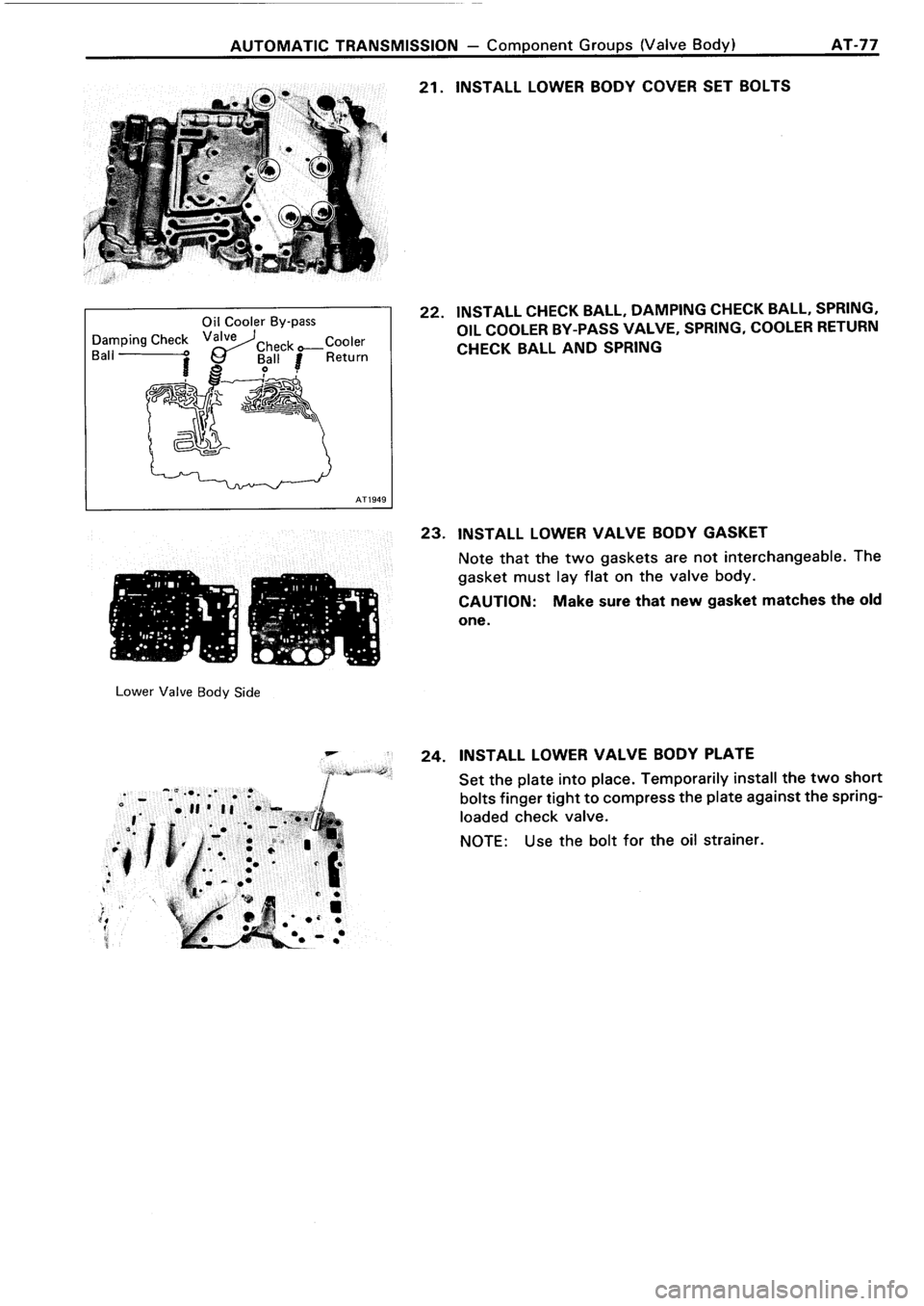 TOYOTA 4RUNNER 1986  Service Repair Manual 
