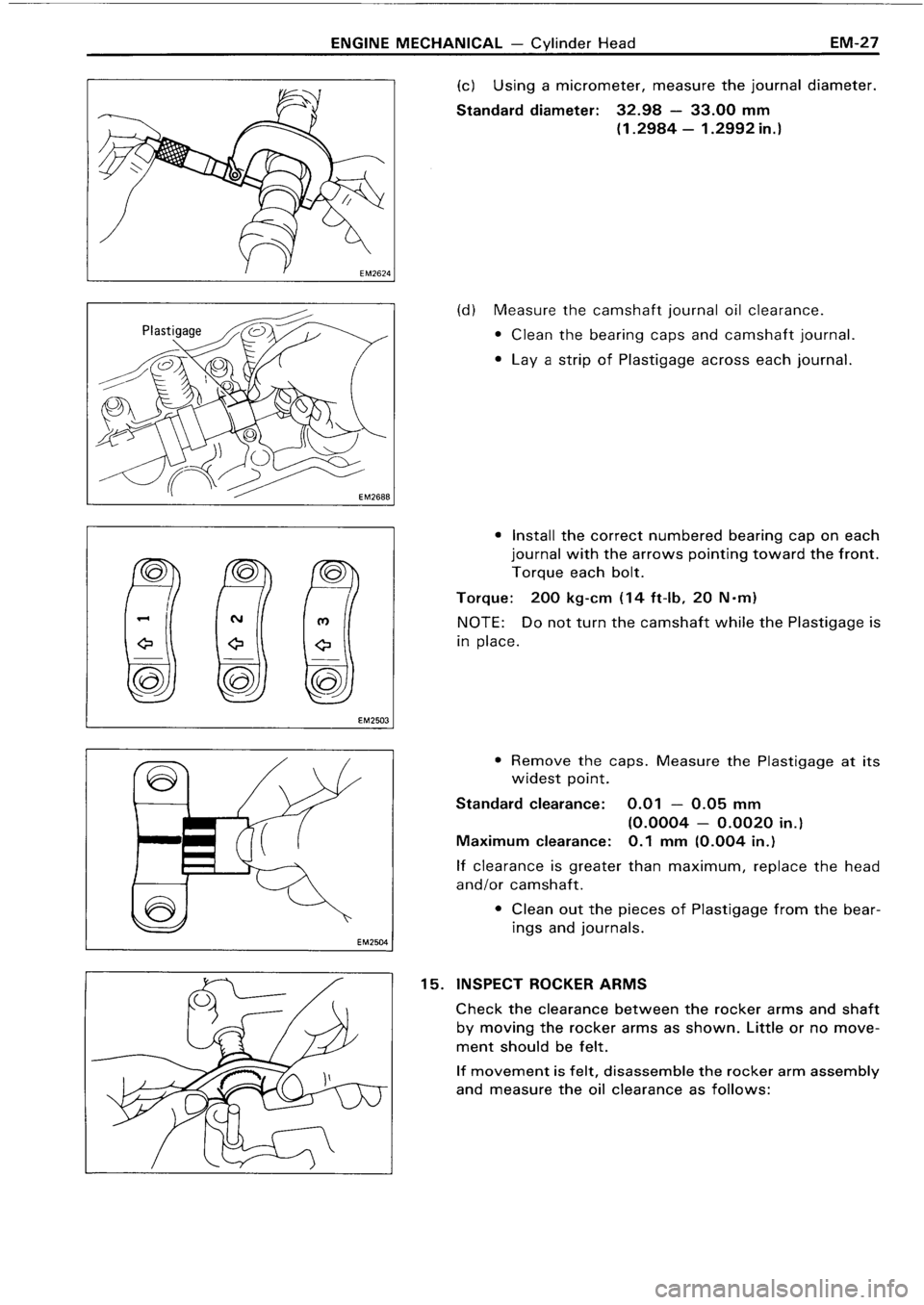 TOYOTA 4RUNNER 1986  Service Repair Manual 