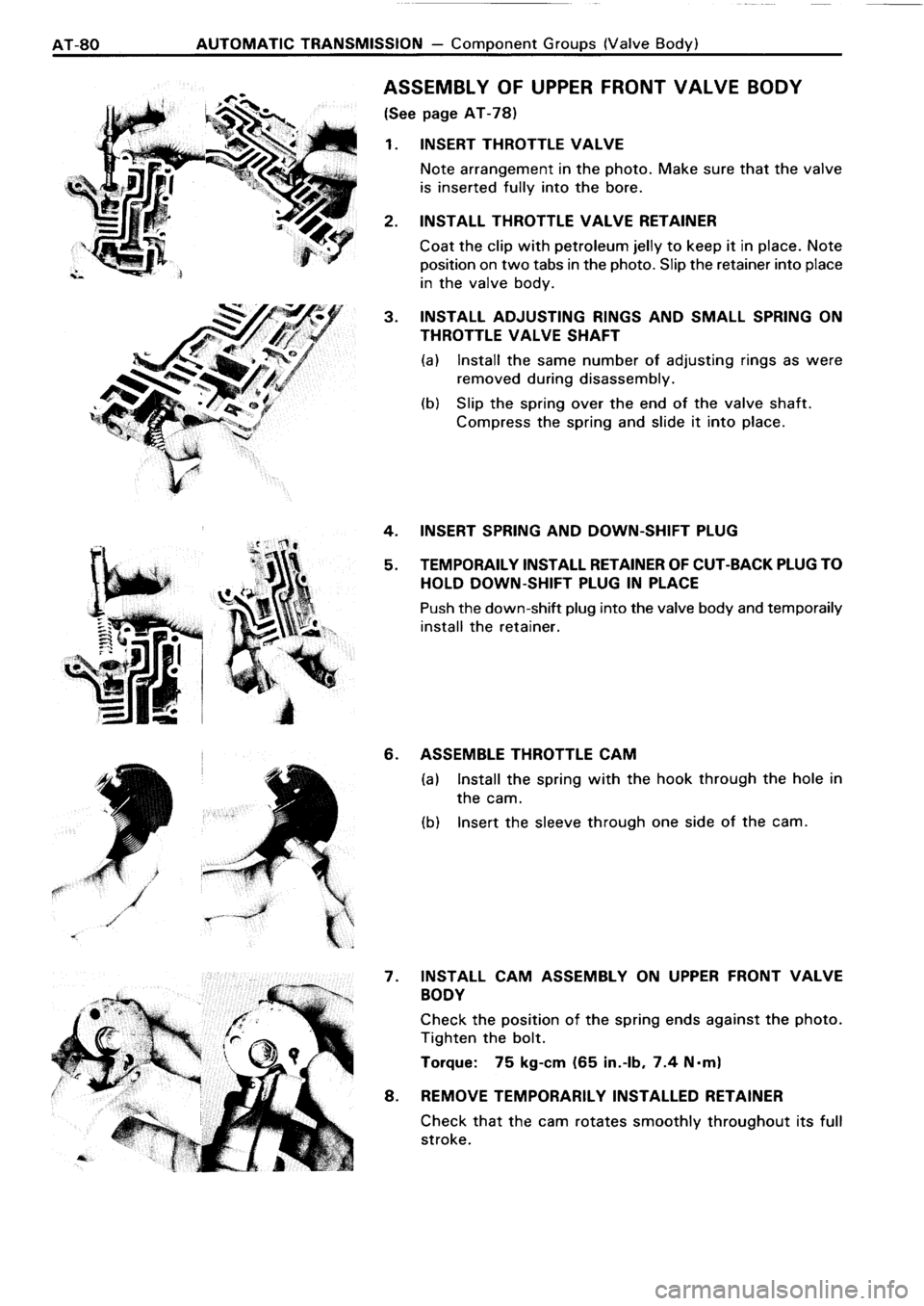 TOYOTA 4RUNNER 1986  Service Repair Manual 