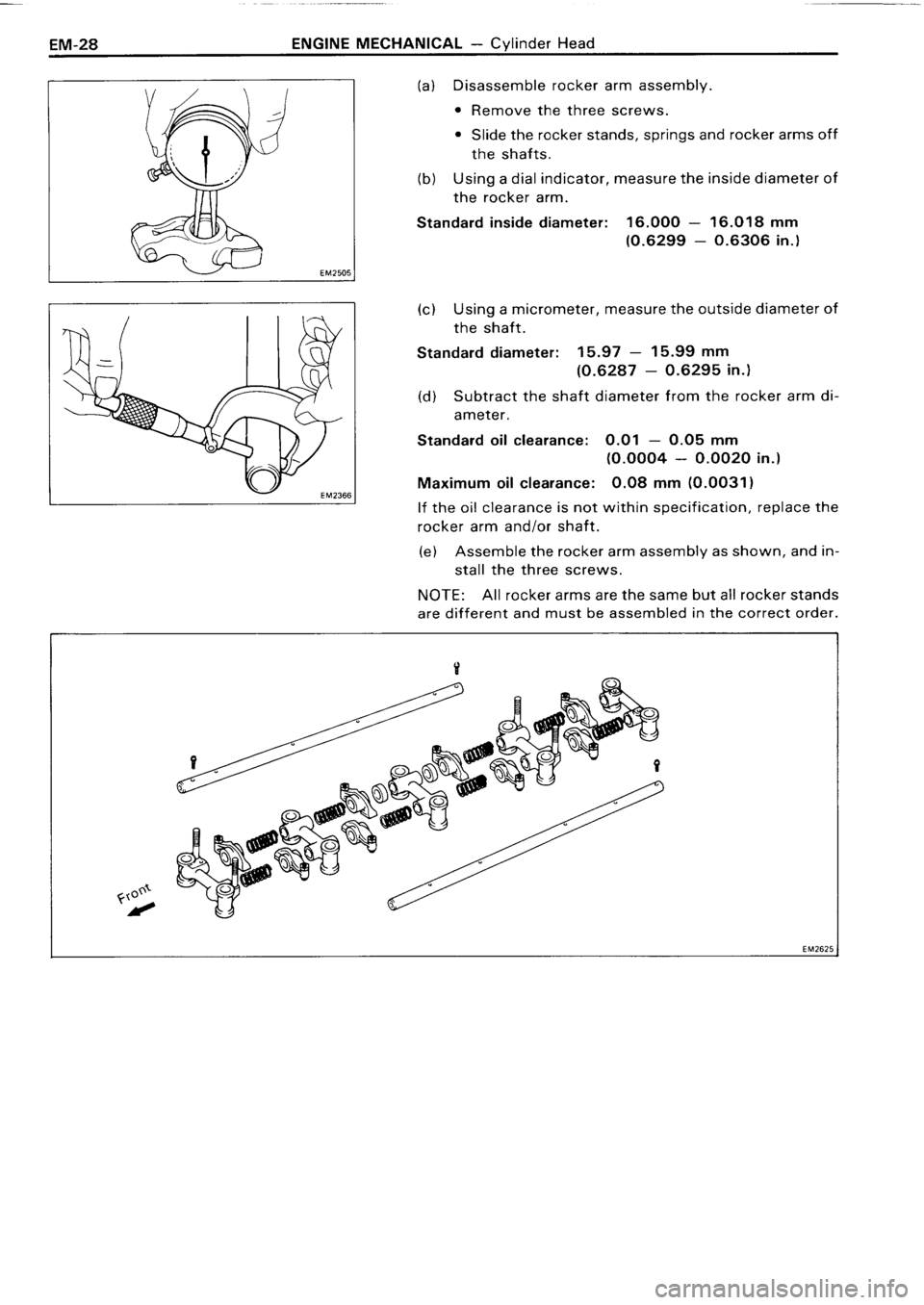 TOYOTA 4RUNNER 1986  Service Repair Manual 