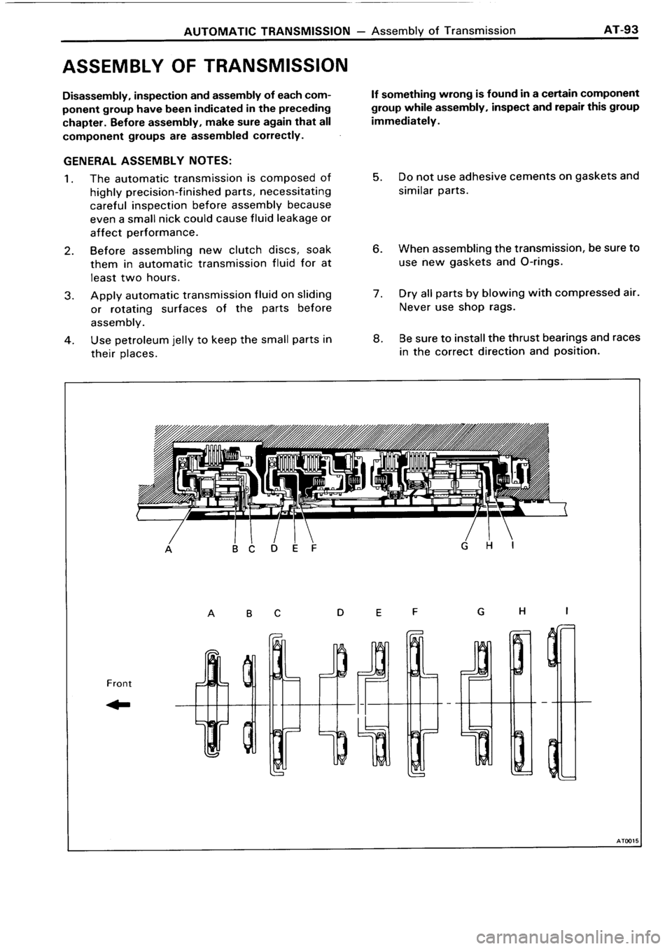 TOYOTA 4RUNNER 1986  Service Repair Manual 