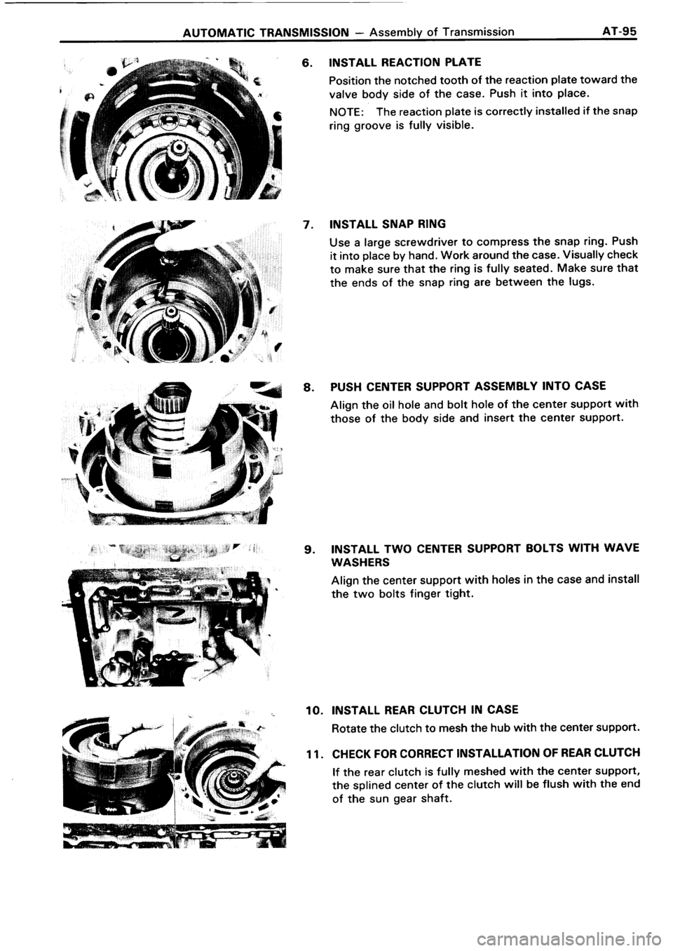 TOYOTA 4RUNNER 1986  Service Repair Manual 