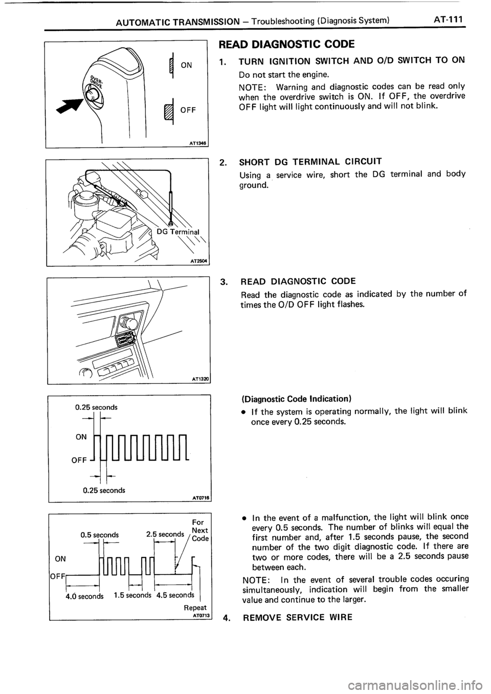 TOYOTA 4RUNNER 1986  Service Repair Manual 