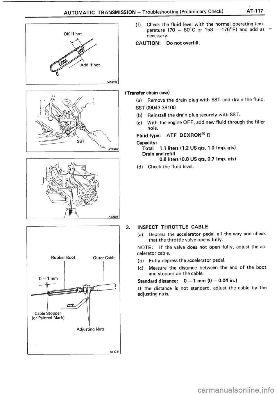TOYOTA 4RUNNER 1986  Service Repair Manual 