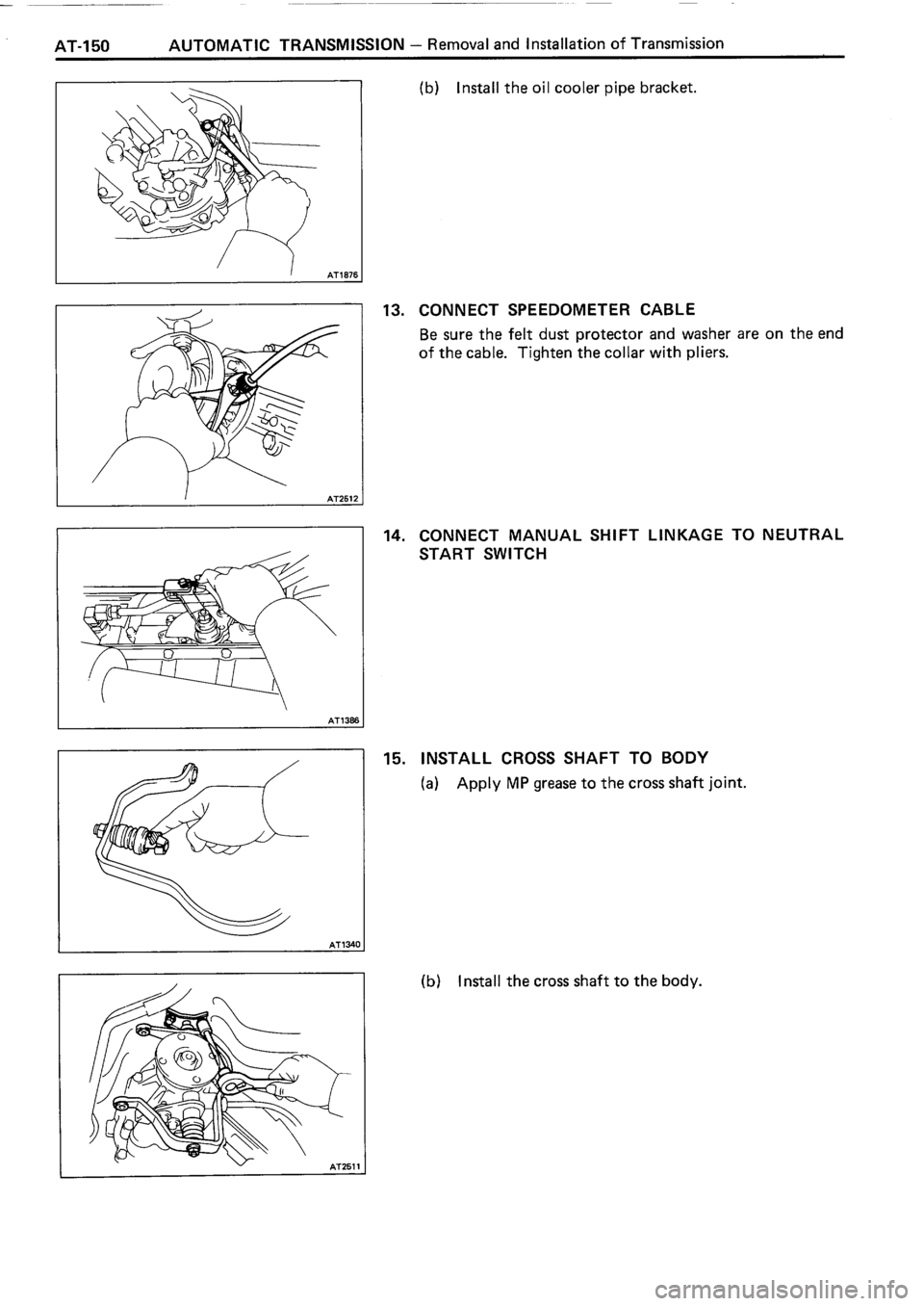 TOYOTA 4RUNNER 1986  Service Repair Manual 