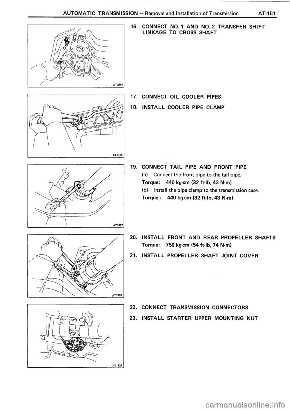 TOYOTA 4RUNNER 1986  Service Repair Manual 