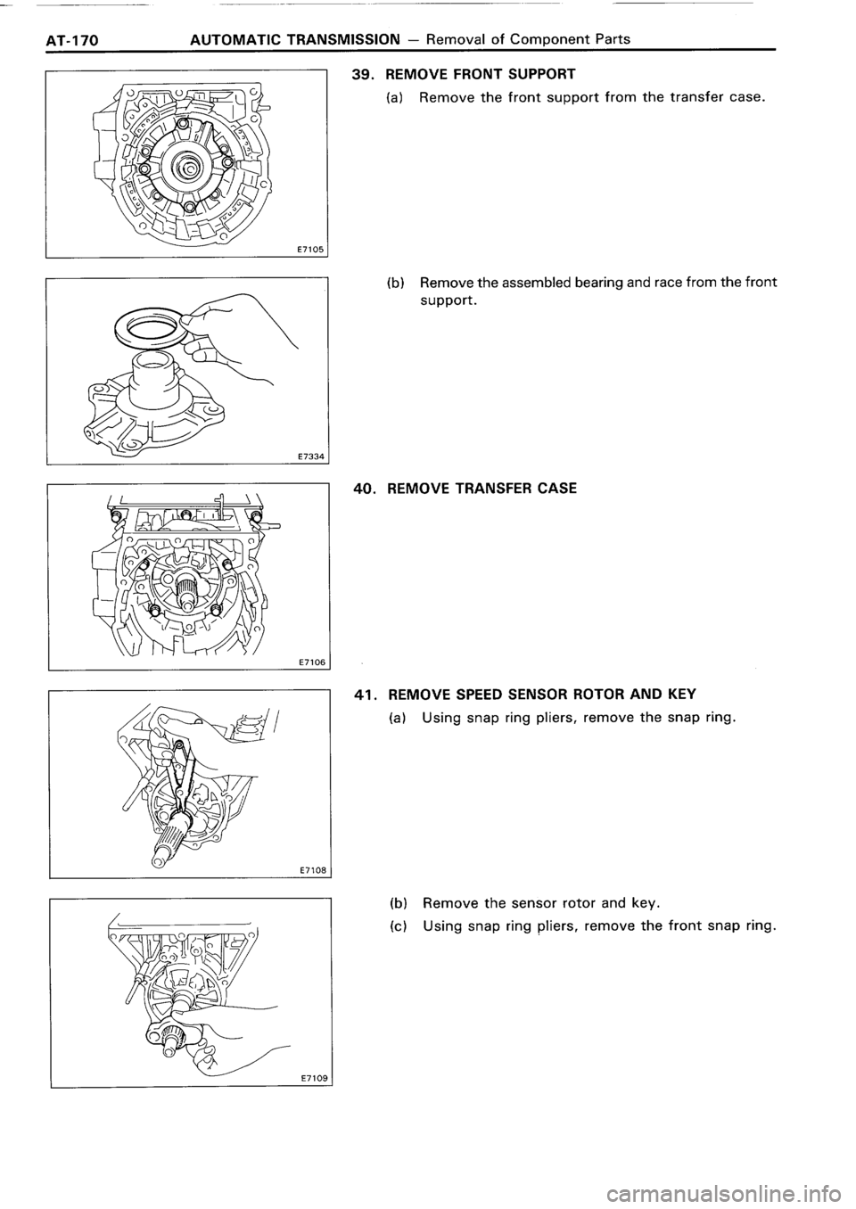 TOYOTA 4RUNNER 1986  Service Repair Manual 