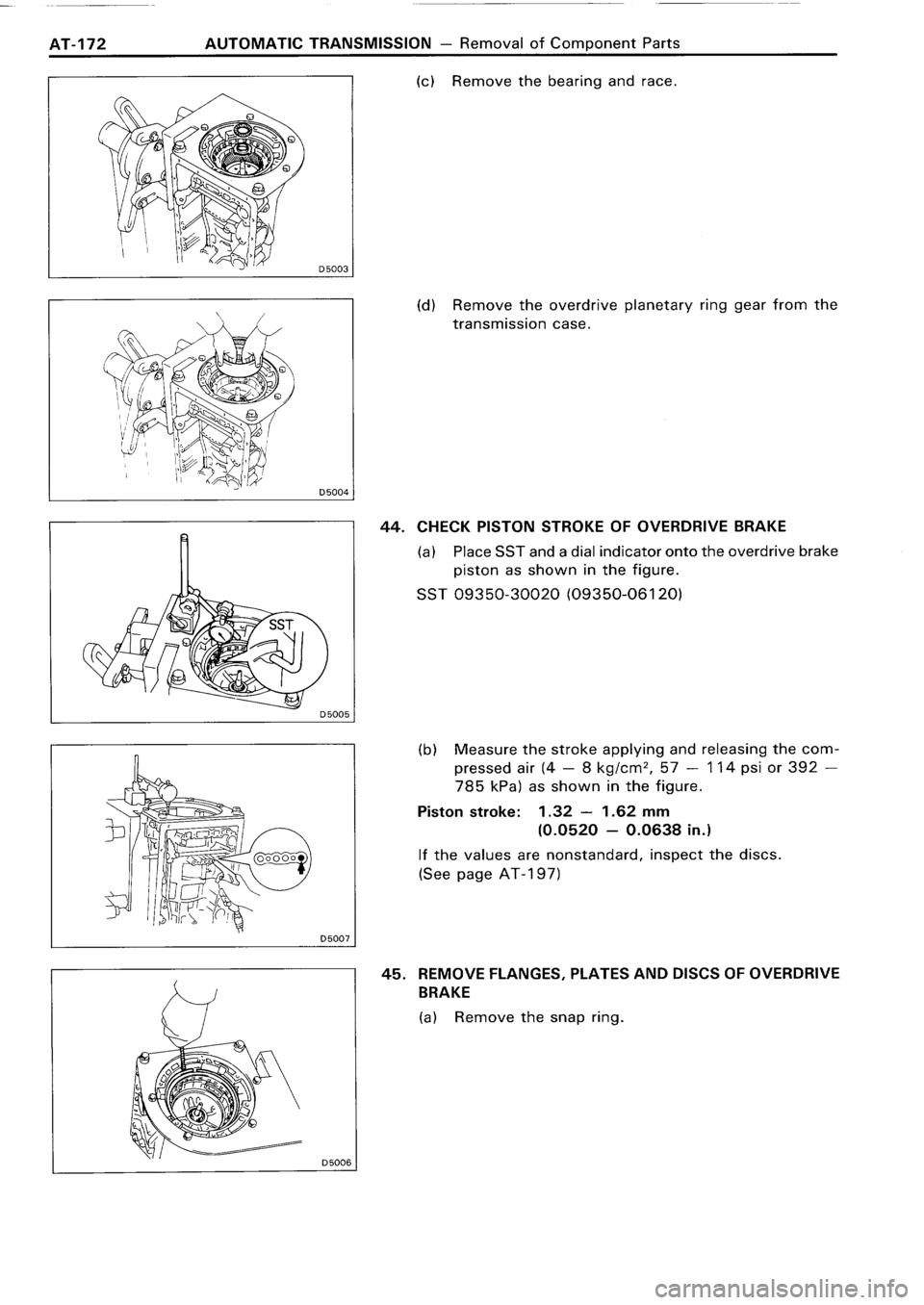 TOYOTA 4RUNNER 1986  Service Repair Manual 