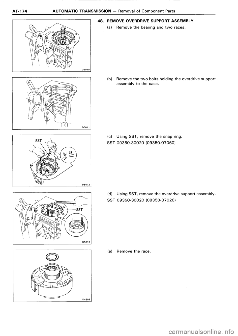TOYOTA 4RUNNER 1986  Service Repair Manual 