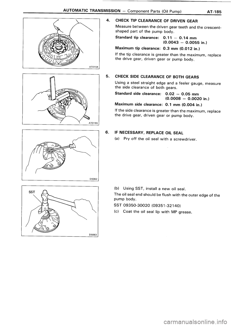 TOYOTA 4RUNNER 1986  Service Repair Manual 