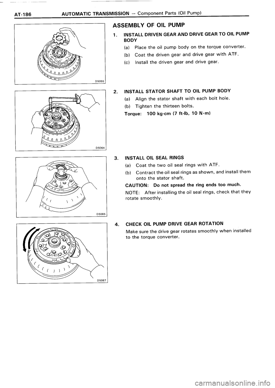 TOYOTA 4RUNNER 1986  Service Repair Manual 