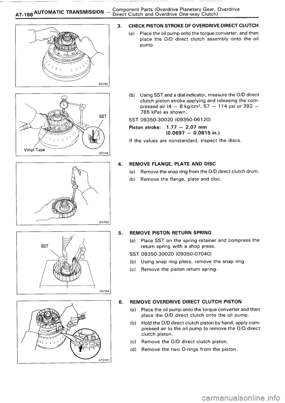 TOYOTA 4RUNNER 1986  Service Repair Manual 