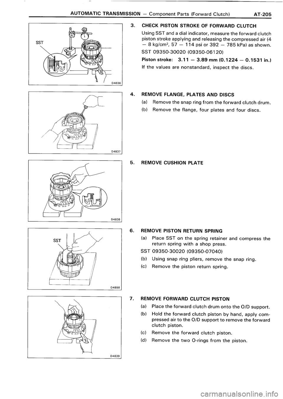 TOYOTA 4RUNNER 1986  Service Repair Manual 
