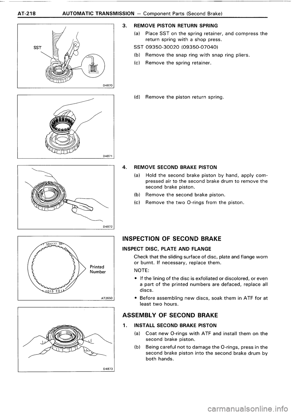 TOYOTA 4RUNNER 1986  Service Repair Manual 