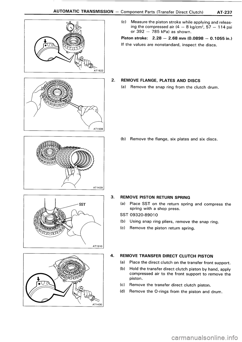 TOYOTA 4RUNNER 1986  Service Repair Manual 