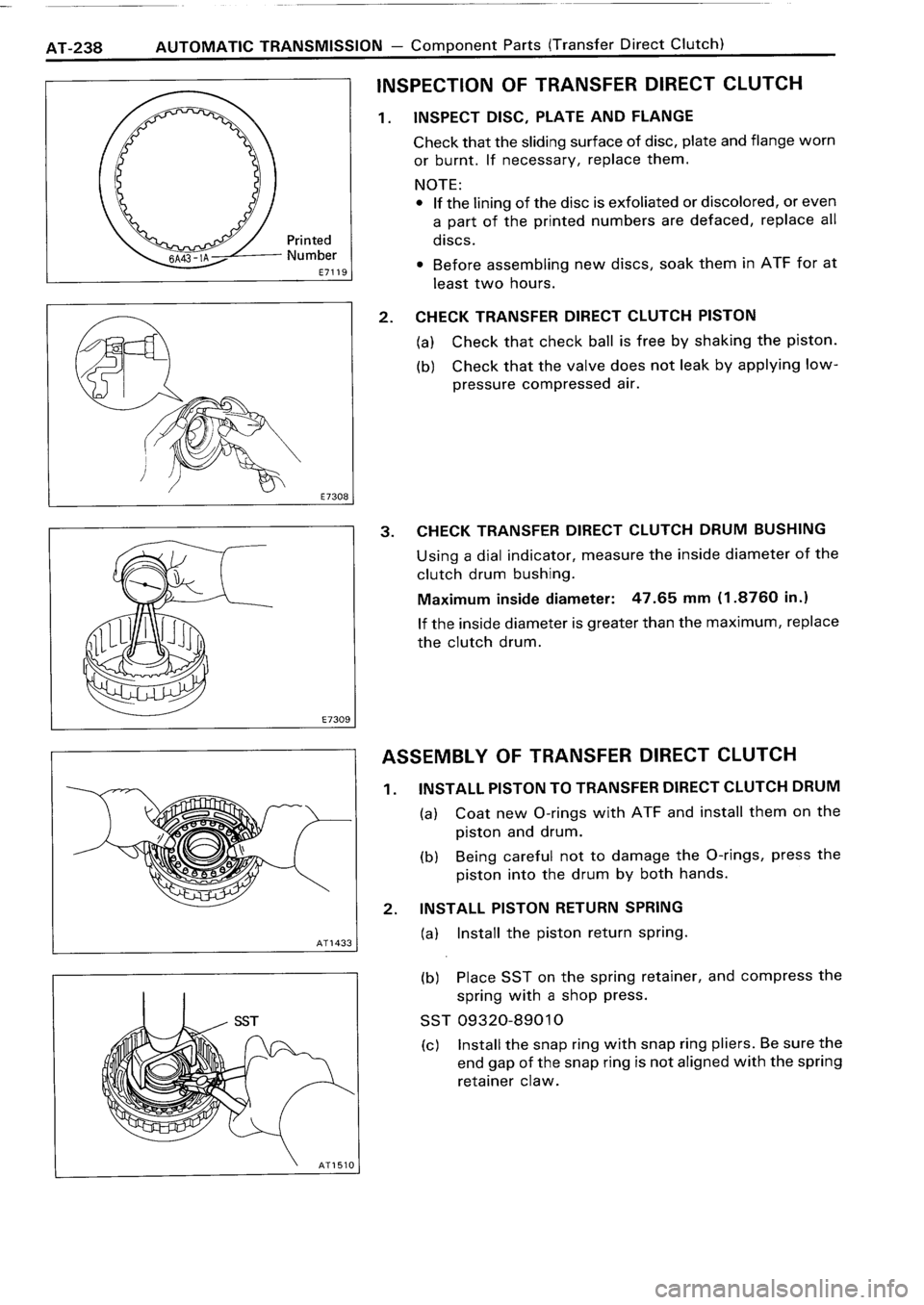 TOYOTA 4RUNNER 1986  Service Repair Manual 