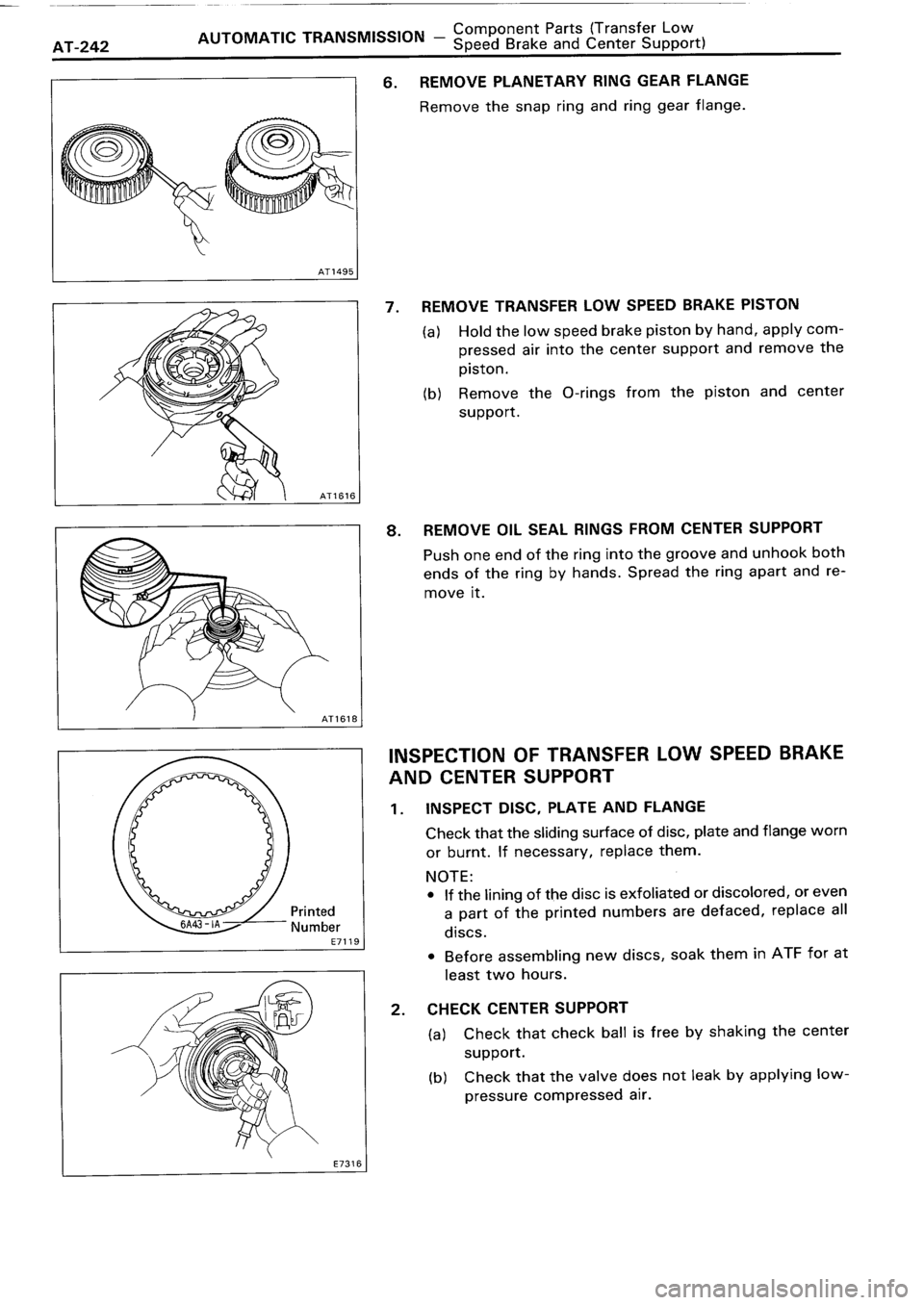 TOYOTA 4RUNNER 1986  Service Repair Manual 