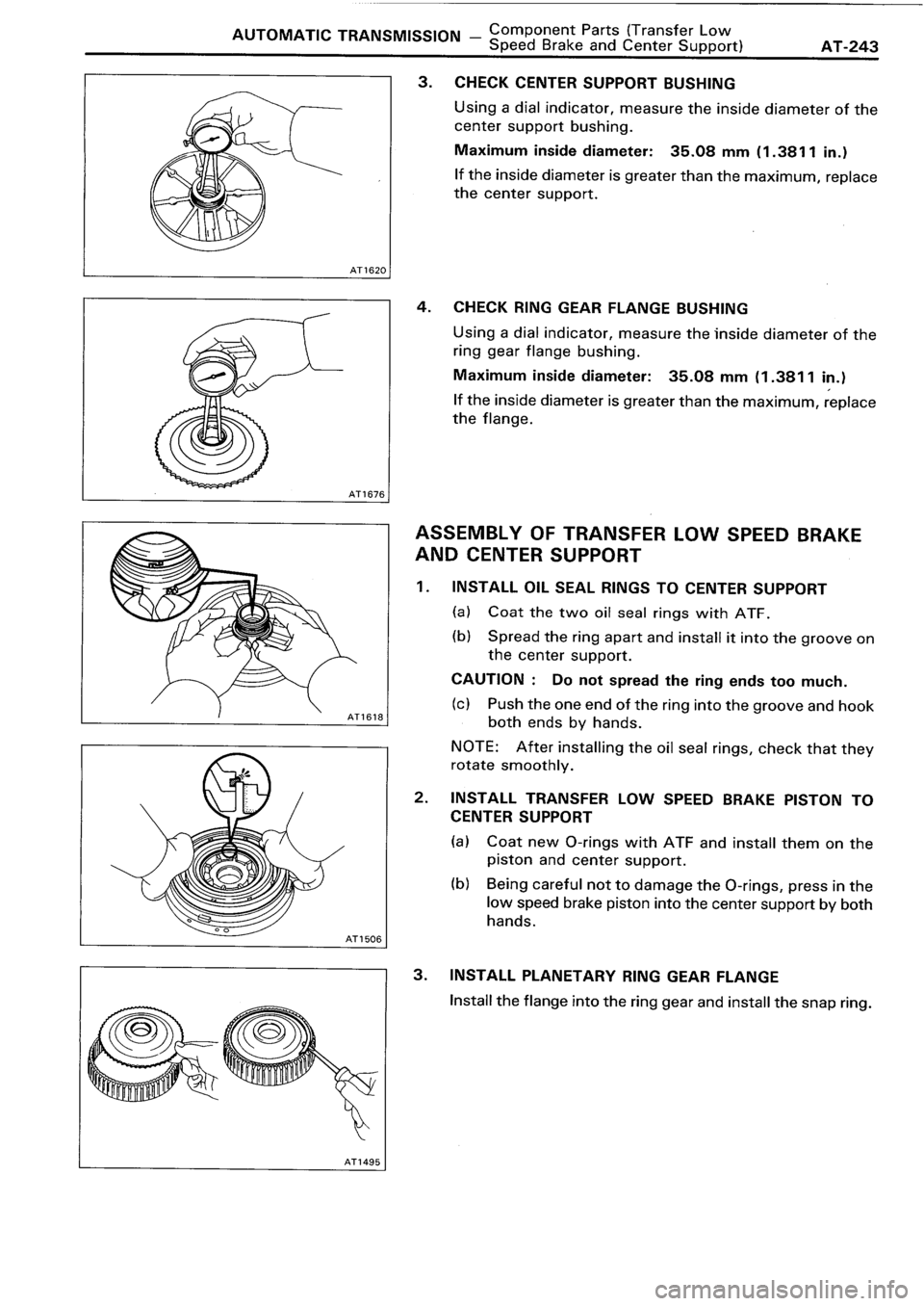 TOYOTA 4RUNNER 1986  Service Repair Manual 