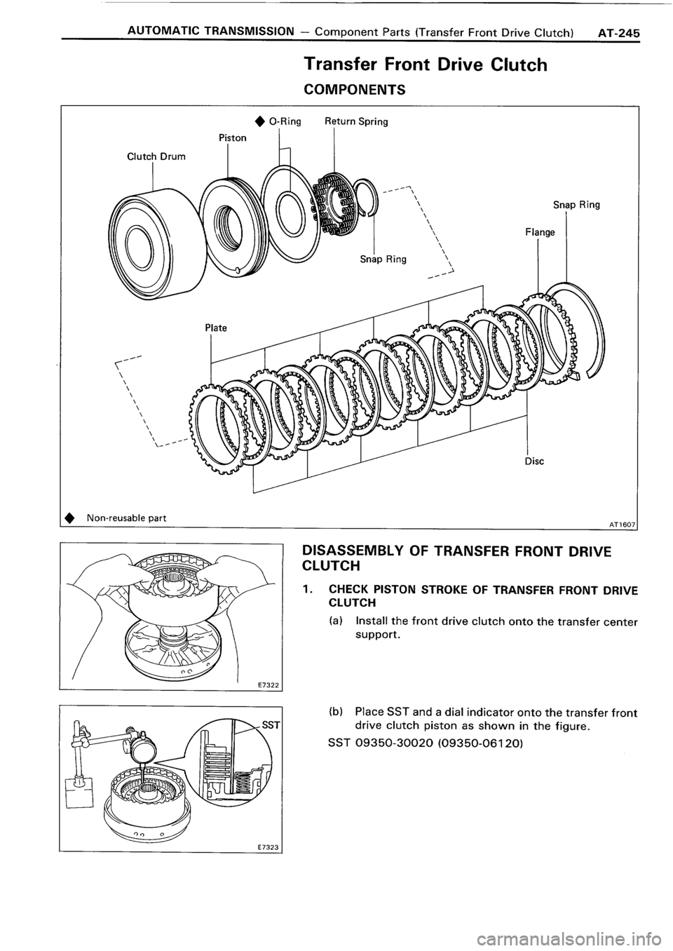 TOYOTA 4RUNNER 1986  Service Repair Manual 