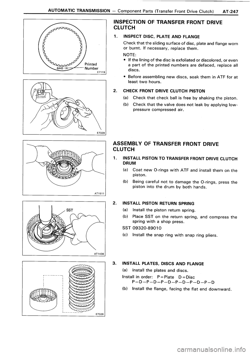TOYOTA 4RUNNER 1986  Service Repair Manual 