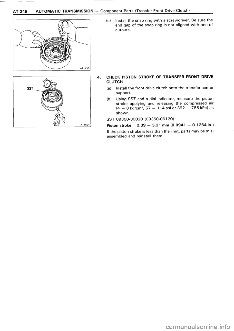 TOYOTA 4RUNNER 1986  Service Repair Manual 