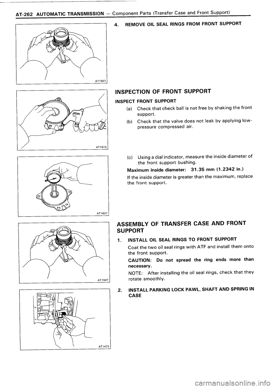 TOYOTA 4RUNNER 1986  Service Repair Manual 