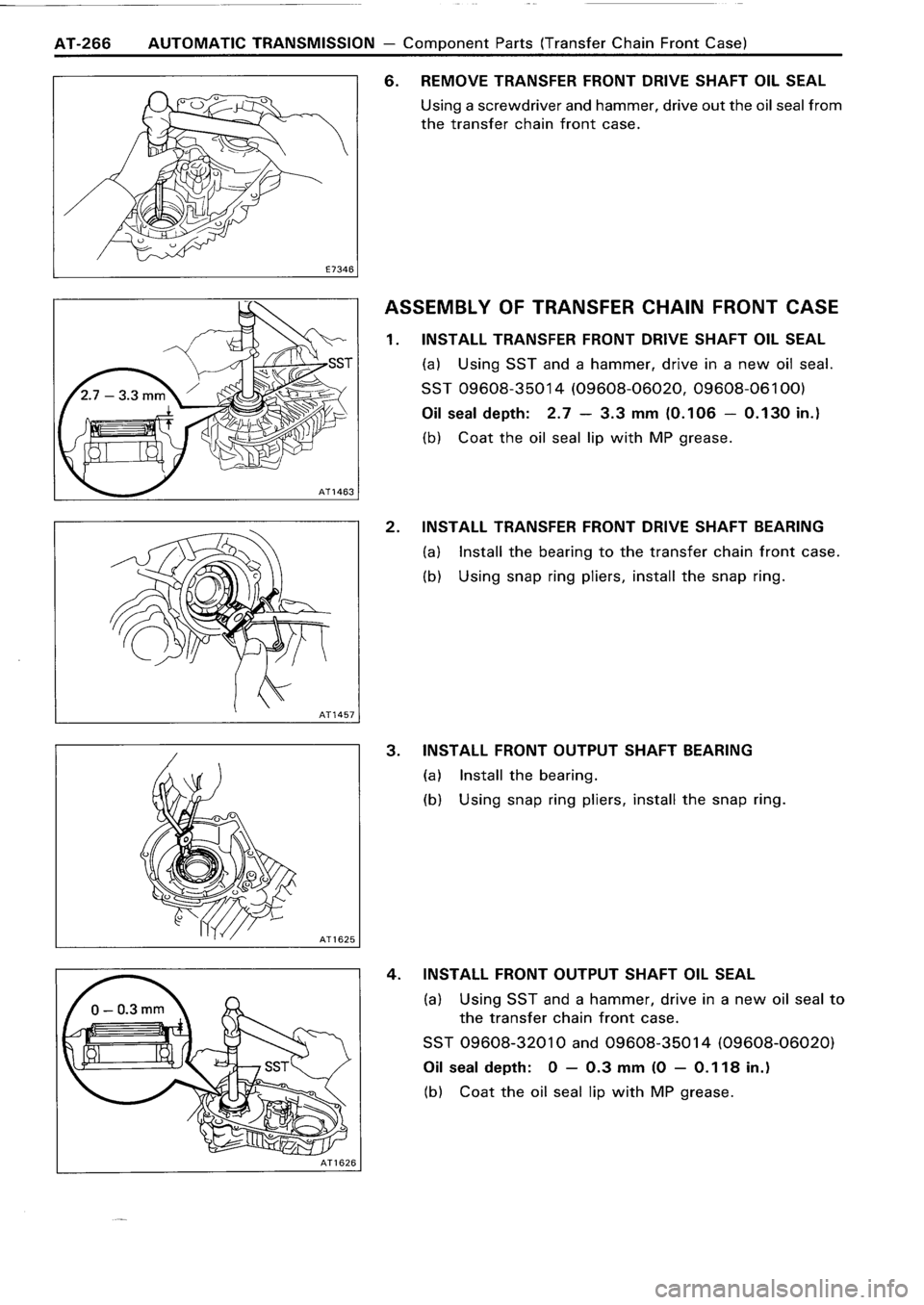 TOYOTA 4RUNNER 1986  Service Repair Manual 