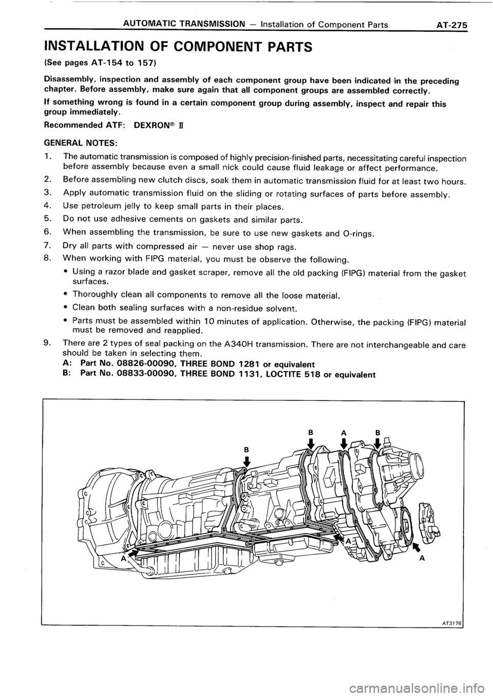 TOYOTA 4RUNNER 1986  Service Repair Manual 
