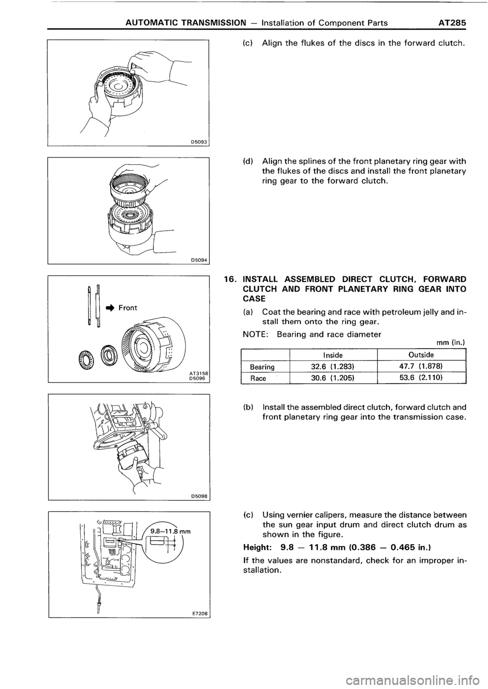 TOYOTA 4RUNNER 1986  Service Repair Manual 