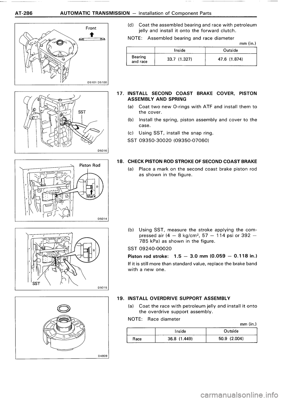 TOYOTA 4RUNNER 1986  Service Repair Manual 