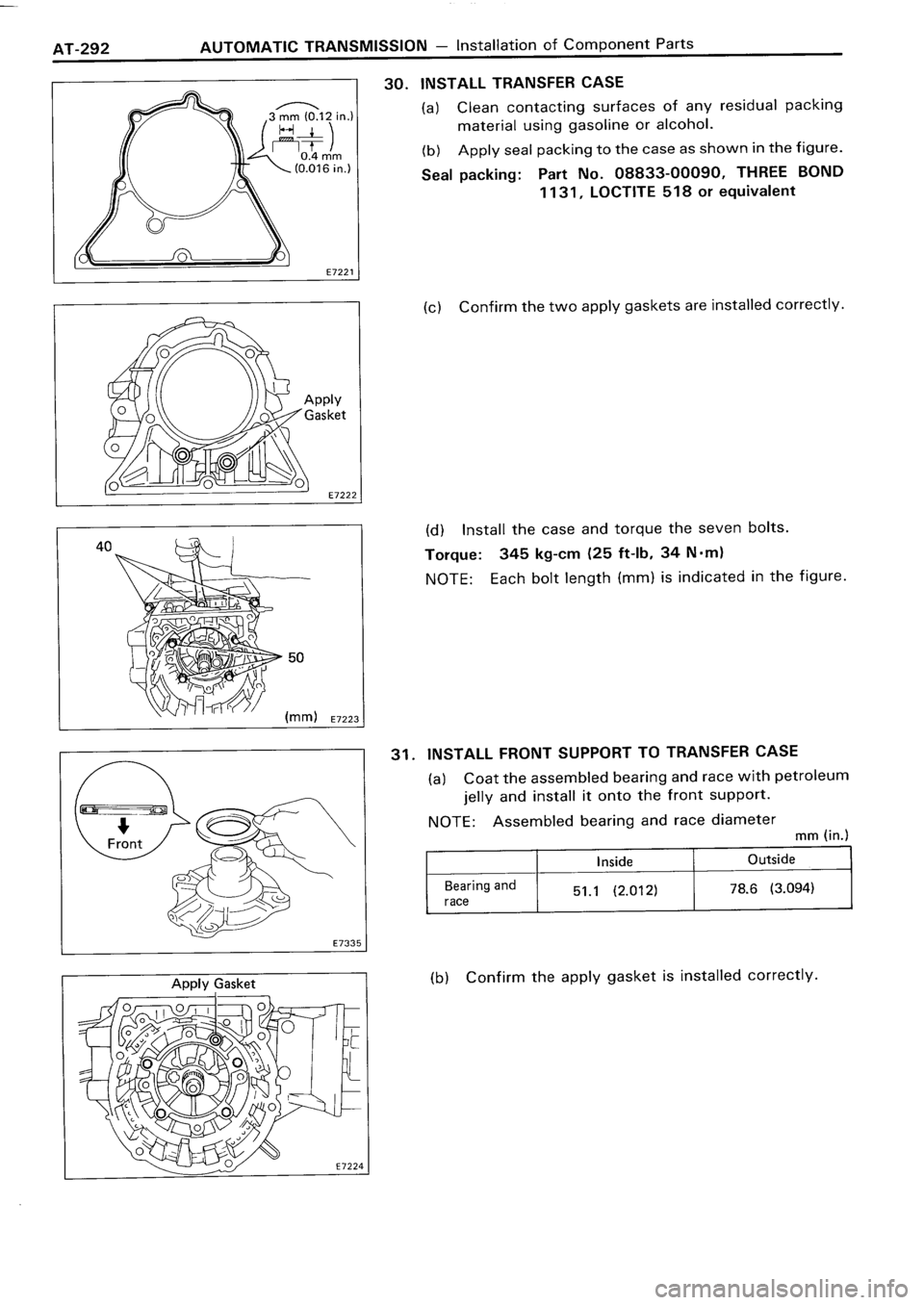 TOYOTA 4RUNNER 1986  Service Repair Manual 