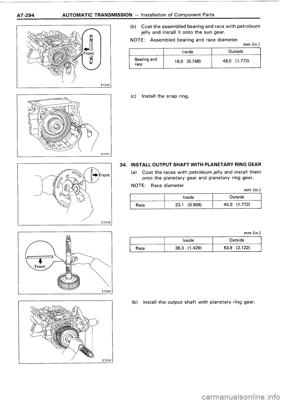 TOYOTA 4RUNNER 1986  Service Repair Manual 
