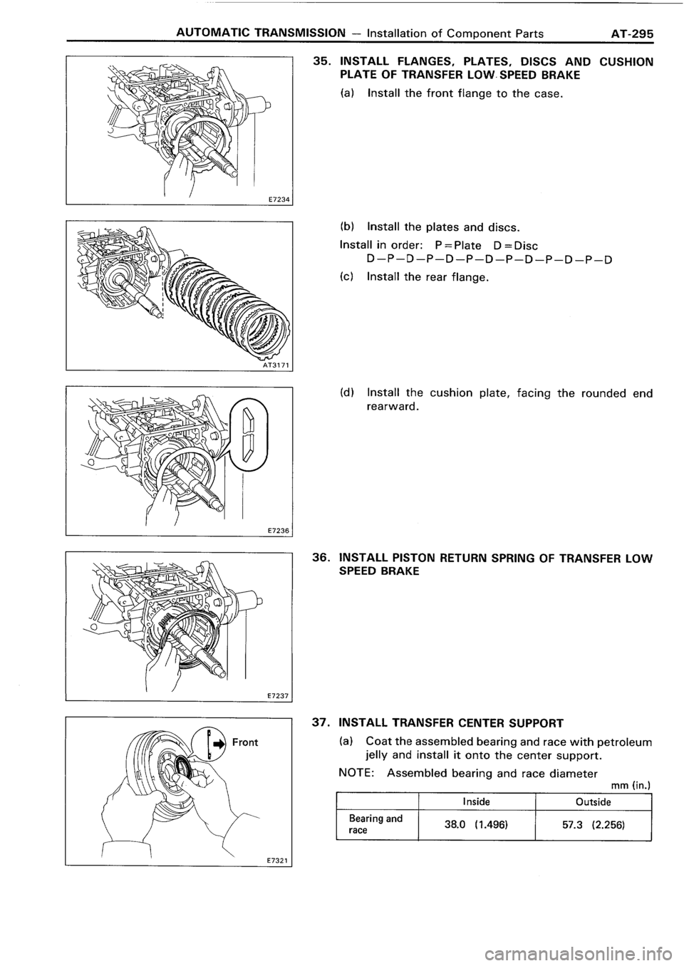 TOYOTA 4RUNNER 1986  Service Repair Manual 