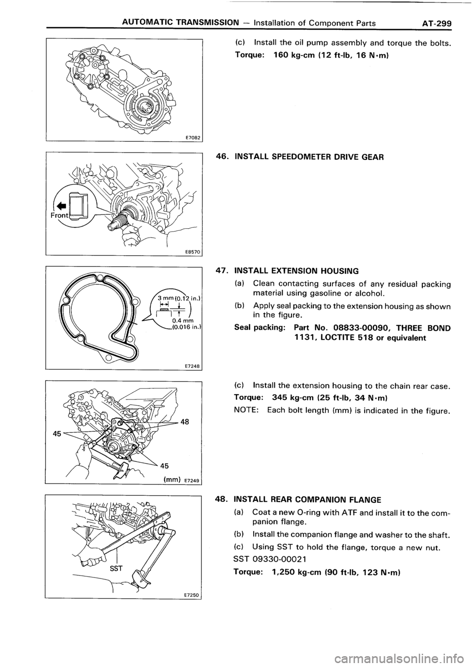 TOYOTA 4RUNNER 1986  Service Repair Manual 