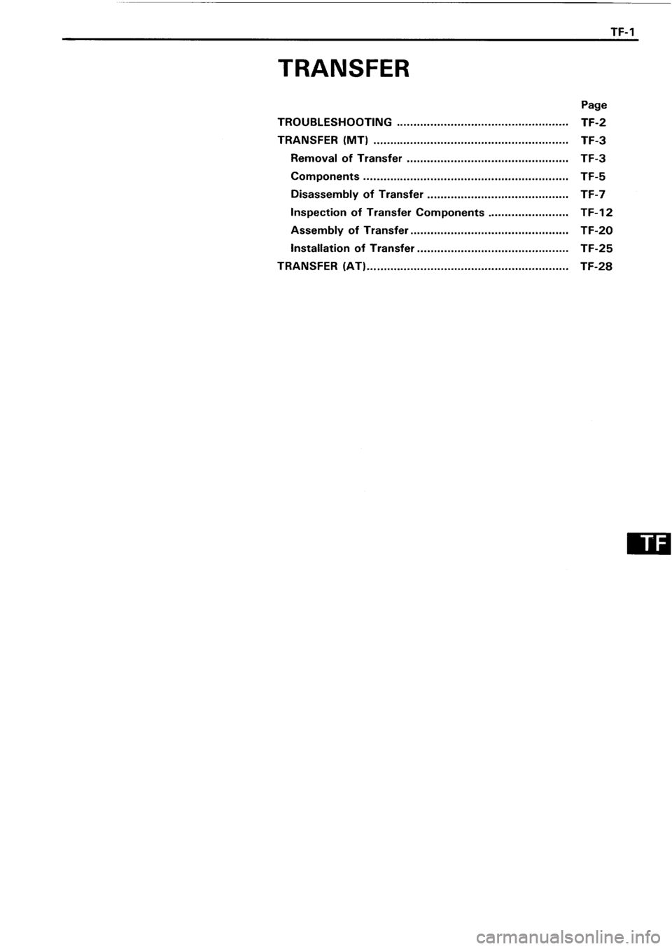 TOYOTA 4RUNNER 1986  Service Repair Manual 